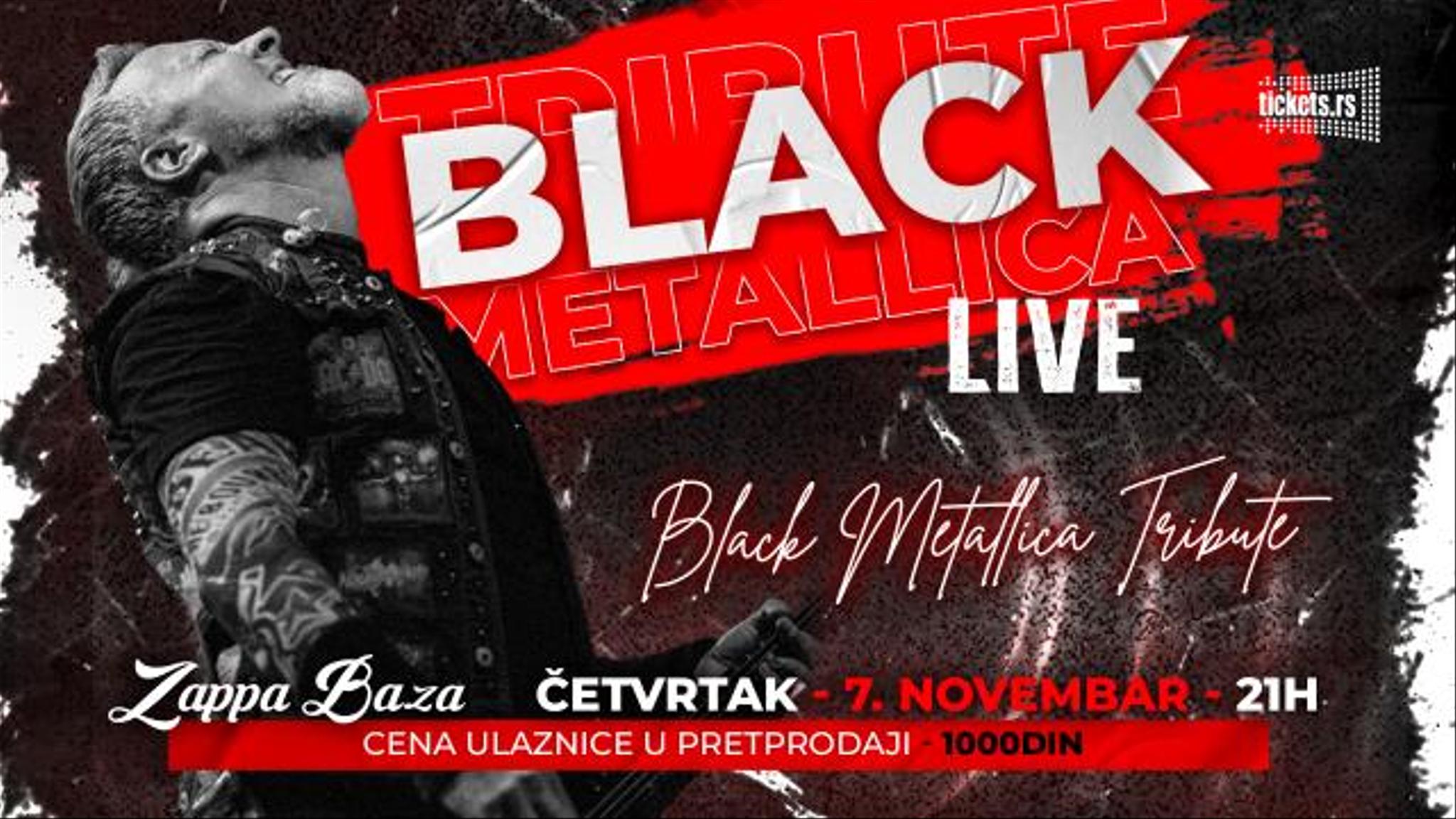 BLACK METALLICA TRIBUTE LIVE