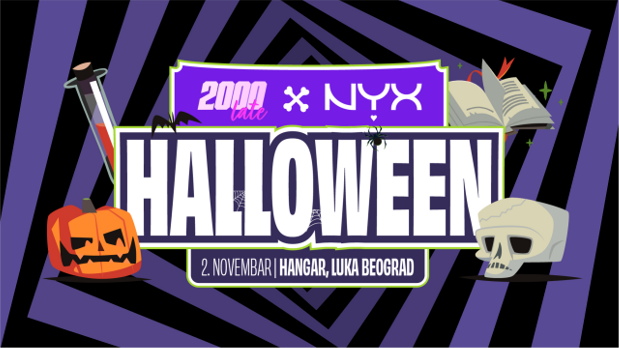 2000late X NYX: Halloween